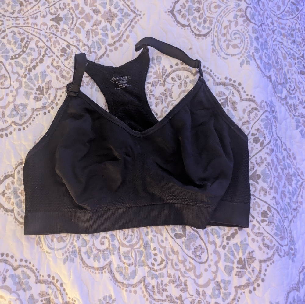 XL Danskin Black Sports Bra